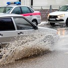 В Казани затопило площадь Тысячелетия