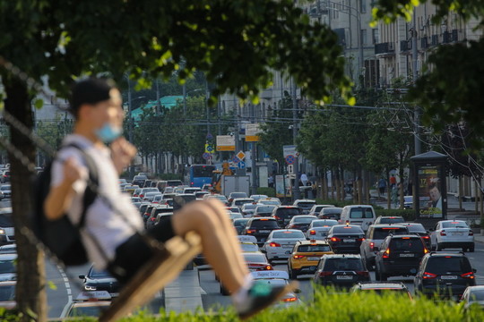 В последний день самоизоляции в Москву вернулись пробки