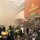 В Москве горит рынок «Садовод»
