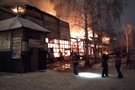 В Казани ночью сгорел склад мебельной фабрики