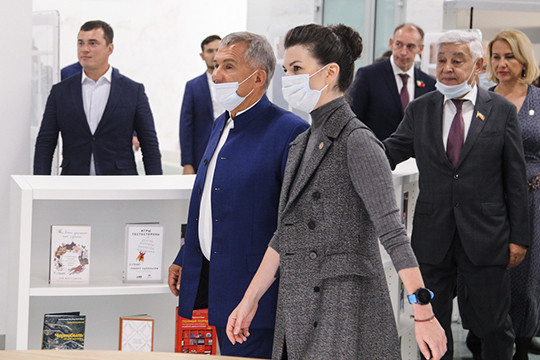 Открытие Нацбиблиотеки РТ: фоторепортаж «БИЗНЕС Online»