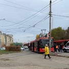 В Казани при столкновении автобуса и трамвая пострадали 8 человек