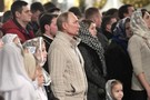 Путин встретил Рождество в окружении детей в Петербурге