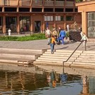 В Казани в Черное озеро упала пожилая туристка
