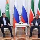 Минниханов принял в Казанском кремле Бердымухамедова