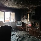 В Татарстане на пожаре в многоквартирном доме пострадала 88-летняя женщина
