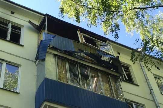 В Казани произошел взрыв газа в жилом доме