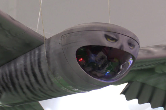 Дрон в виде полярной совы продемонстрировали на военной выставке «Армия-2019»