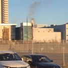 В Казани загорелось здание киноцентра «Ривьера». В настоящее время его сносят