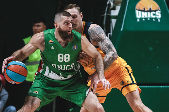 Яркие моменты матча УНИКС – «Химки»