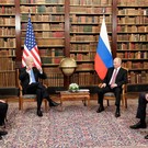 Путин и Байден на вилле Ла-Гранж в фотографиях