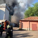 На Лужнецкой набережной Москвы произошла серия взрывов
