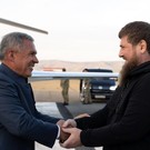 Минниханов поздравил Кадырова с днем рождения на чеченском