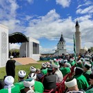 Минниханов принял участие в официальной церемонии «Изге Болгар җыены»