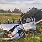 В Татарстане «ВАЗ» вылетел в кювет и опрокинулся – погиб водитель  