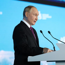 Путин: попытка Киева раскачать ситуацию в России привела лишь к росту желающих защищать Родину
