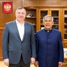 Хуснуллин на встрече с Миннихановым: в 2023 году Татарстан «достиг небывалой планки по жилищному строительству»