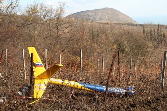 Под Новороссийском разбился вертолет
