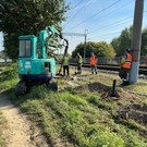 На Кировской дамбе появится двухметровый забор длиной в километр для безопасности ж/д путей (видео)