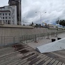 На озере Нижний Кабан обрушилось бетонное ограждение