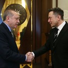 Эрдоган встретился с Илоном Маском в Нью-Йорке