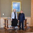 Минниханов обсудил вопросы сотрудничества с первым замминистра труда РФ Баталиной