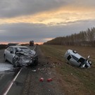 В Татарстане два человека погибли из-за вылетевшей на встречку иномарки