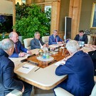 Рустам Минниханов и ректор Финансового университета при правительстве РФ обсудили сотрудничество в области науки