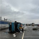 В Татарстане на трассе М7 перевернулся Mitsubishi – его пассажир погиб