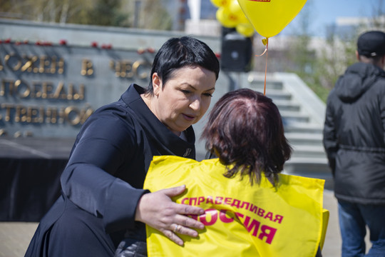 Бильгильдеева и Первомай: в Казани митинговали справедливороссы