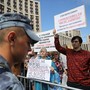 В Москве прошел второй за неделю митинг в поддержку Голунова