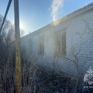 В Татарстане загорелся барак – один мужчина спасся, другой умер в карете скорой помощи