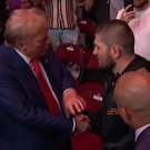 Трамп и Хабиб пообщались после победы Махачева над Порье в чемпионском бою UFC