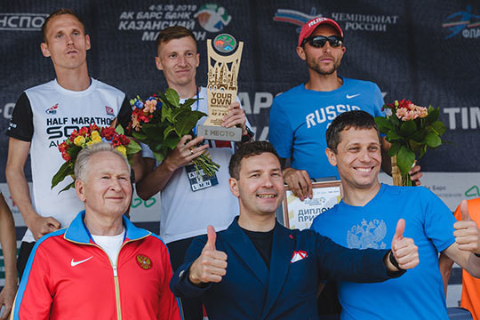 Казанский марафон, 2-й день: победитель пробежал 42,2 км за 2 часа 12 минут