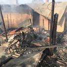 В Зеленодольском районе произошел пожар в частном доме. Есть погибший и пострадавший