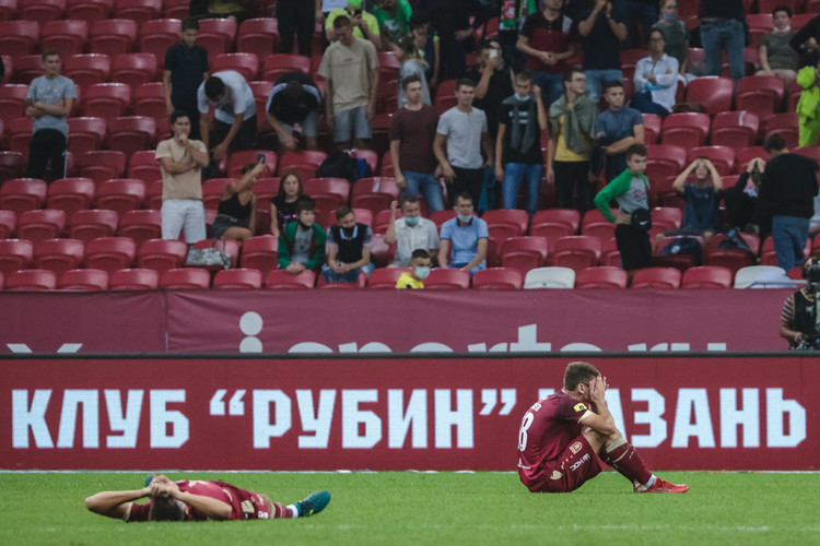 «Рубин» вылетел из розыгрыша Лиги конференций, уступив «Ракуву» 0:1