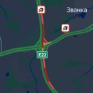 На М7 у развязки на Мамадышском тракте из-за ДТП собралась пробка в 5 километров