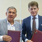 Минниханов находится с рабочей поездкой в Приморском крае