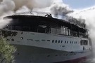 Теплоход «Святая Русь», принадлежавший компании из Казани, вспыхнул на Волге