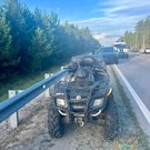 На трассе в Казани погиб подросток – он пытался скрыться от инспекторов ГАИ на квадроцикле