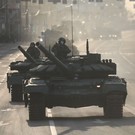 Десятки танков едут по Москве: в столице проходит репетиция парада Победы