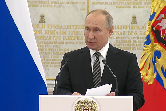 Путин назвал число предотвращенных с начала года терактов