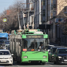 На улице Ершова в Казани из-за повреждения контактной сети приостановили движение троллейбусов