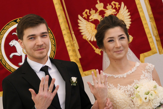 Свадебный бум в Казани произошел из-за красивой даты