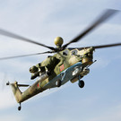 В Крыму во время учебного полета разбился вертолет Ми-28