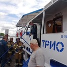Теплоход с 44 пассажирами задымился на Волге в районе Казани