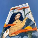 На улице Ломжинской в Казани появился новый мурал 