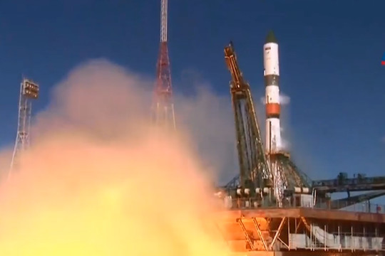 С космодрома «Байконур» совершен запуск ракеты-носителя «Союз 2.1а»