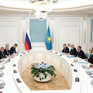 Путин и Токаев подписали заявление об углублении партнерства