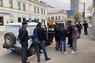 На улицы столицы РТ вышли сотни патрулей – нарушителей самоизоляции увозят на автозаках